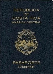Паспорт Коста-Рики