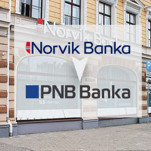 Norvik banka змінив назву на PNB banka